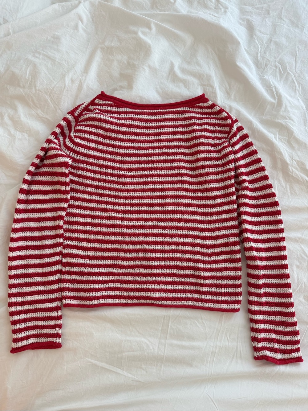 J. Crew Roll Neck Stripe Sweater - Picture 4 of 5